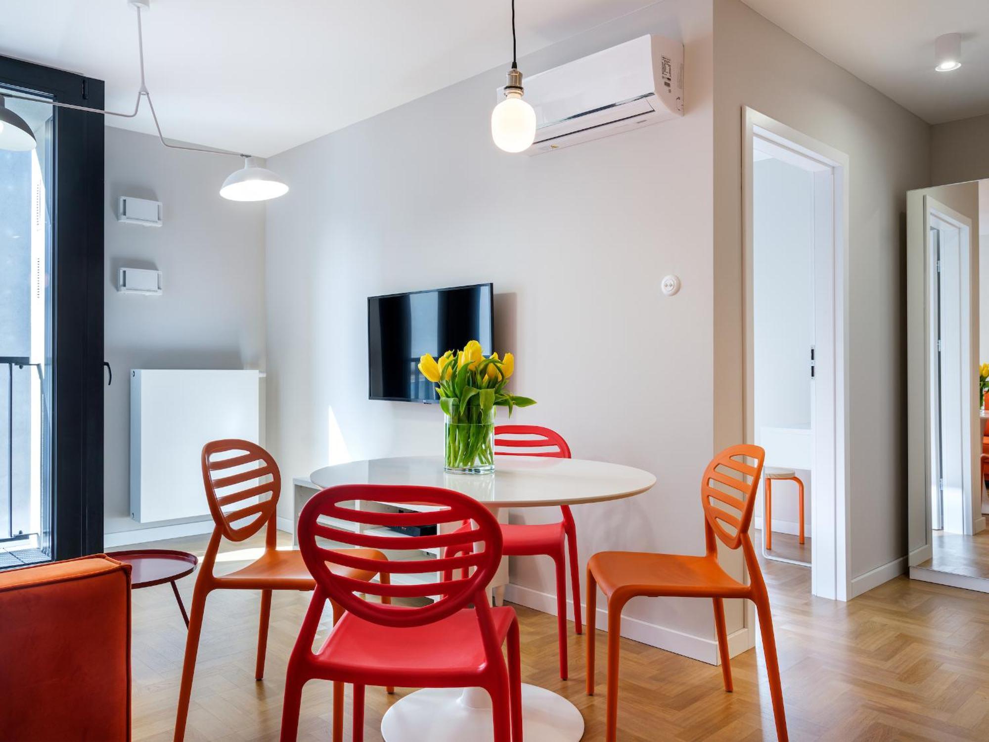 Tyzenhauz Apartments Vistula With Parking كراكوفيا الغرفة الصورة